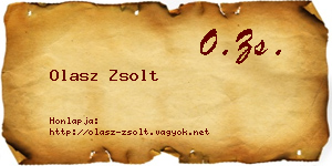 Olasz Zsolt névjegykártya